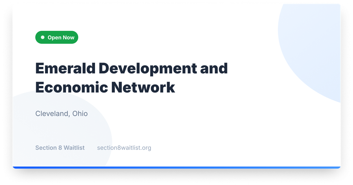 Emerald Development and Economic Network - Waiting List Status ...